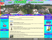 Tablet Screenshot of cravans.fr